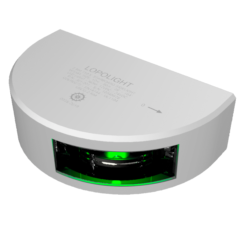 2nm Starboard, white ceramic coated